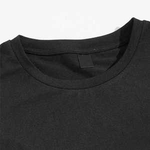 เซ็ตเสื้อยืดและกางเกงขาสั้นสำหรับผู้ชายชุดวิ่งผ้าคอตตอนชุดเล่นกีฬาฤดูร้อนออกแบบโลโก้ได้ตามต้องการ - Product Image 4