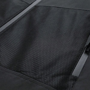 Chaqueta de invierno informal estilo Hip Hop para hombre, cazadora impermeable con cuello con capucha, tela de lona - Product Image 5