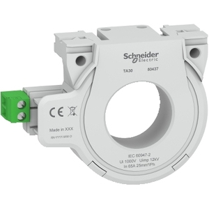 Para SCHNEIDER ELECTRIC 50437 Toroides Cerrados para Protección Contra Corriente Residual TA-? Relés y Sistemas de Protección de 30 mm - Product Image 1