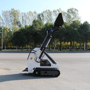 Minicargadora eléctrica personalizada sobre orugas de 900kg, cargadora eléctrica sobre orugas CE/EPA, marca china, pala cargadora de 1 tonelada, pala de tierra - Product Image 6