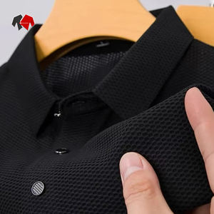 Polos respirants de fitness en coton pour hommes, logo personnalisé de haute qualité, nouveau style d'approvisionnement OEM - Product Image 4