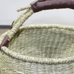 Cajas de Almacenamiento de Pasto Marino Ecológicas Hechas a Mano, Asas de Cuerda Plegables, Tamaño y Color Personalizables para el Hogar y la Cocina - Soluciones al por Mayor - Product Image 4