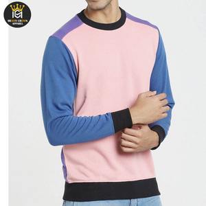 Sweat-shirt tendance pour homme, en molleton de haute qualité, col rond, confortable, en coton mélangé, respirant, écologique - Product Image 5