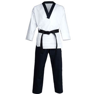 ชุดเครื่องแบบยูโดผ้าฝ้าย100% น้ำหนักเบาระบายอากาศได้ดีดีไซน์ตามสั่งสำหรับชุดกิโมโน Jiu Jitsu - Product Image 1
