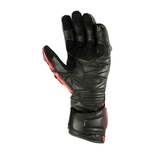 Guantes de moto de carreras para adultos personalizados OEM Material de cuero a prueba de viento para ciclismo al aire libre y montar en motocicleta - Product Image 3