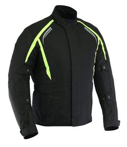 Veste de moto pour homme avec tissu résistant et structure confortable avec rembourrage de protection pour la conduite en tourisme et sur route. - Product Image 2