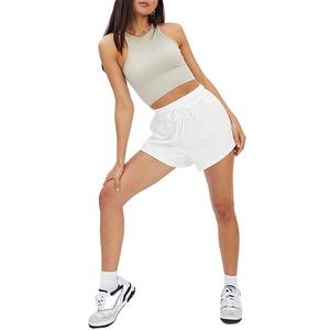 Pantalones Cortos Deportivos Casuales de Invierno para Mujer, 100% Algodón, Felpa, Pantalones Cortos para Correr, Gimnasio, Entrenamiento, con Botones, Transpirables, Económicos, 2026 - Product Image 1