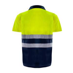 Wholesale Long Sleeve Hi <b>Vis</b> <b>Shirts</b> for Men Reflective Safety Short Sleeve <b>High</b> Visibility Work Construction <b>T</b> <b>Shirts</b> for sale - Product Image 6