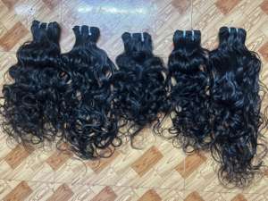 Machine à cheveux Remy vierge indienne Double trame Perm prix de gros - Product Image 6