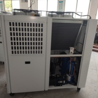 2 Compresseurs 8HP/10HP/12HP Refroidisseur à spirale refroidi par air Refroidisseur industriel portable avec pompe et réservoir
