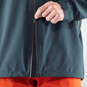 Proshah-chaqueta impermeable para la lluvia para hombre, impermeable, de poliéster 100%, de manga larga, capucha ajustable, Logo personalizado - Product Image 4