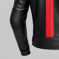 Meilleure vente, veste en cuir véritable imperméable faite à la main de haute qualité pour hommes, vestes de moto en cuir robustes sur mesure