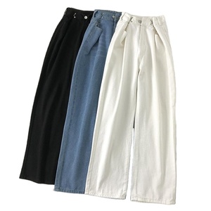 New Design Women's Slim Fit Quick Dry Wholesale Pants Lightweight <b>Trousers</b> with OEM Women's Jeans Pants for Women Custom Logo - Product Image 1