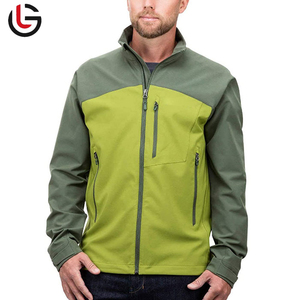 Meilleure vente hommes col montant Softshell veste High Street Style personnalisable broderie patchs hiver tissu prix de gros - Product Image 1