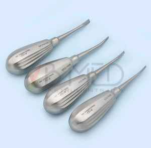 ชุดอุปกรณ์ถอนฟันแบบโค้ง พรีเมียม ขนาด 2 มม. 3 มม. 4 มม. 5 มม. สำหรับการผ่าตัดช่องปาก - Product Image 3