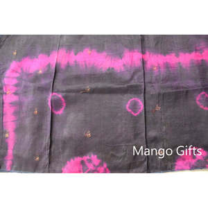 <b>Indian</b> Silk Sari <b>Scarf</b> Tie Dye Wrap Stole Dupatta Long Neckwraps for Girls Fashion Accessories with Digital Printing Wholesale - Product Image 6