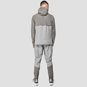 Ensemble survêtement jogging coupe-vent 2 pièces en polyester et coton à séchage rapide imprimé sur mesure 2025 pour hommes, idéal pour l'entraînement sportif en extérieur – OEM - Product Image 5
