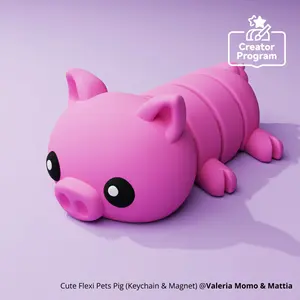 Llaveros de Peluche de la Colección Flexi Pets con Imán para Coleccionar de Valeria Momo y Mattia - Product Image 4