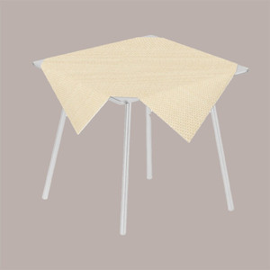 25pcs Mono Starlet Ivory Airlaid Paper Tablecloth 100x100cm Disposable <b>Table</b> <b>Covers</b> - Product Image 2
