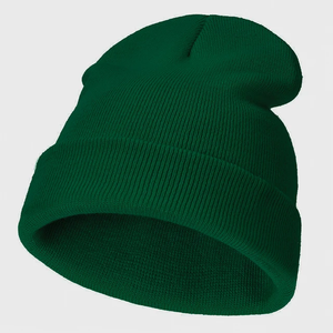 Gorros de invierno de punto acrílico con bajo MOQ Beanie Cómodo para mujeres Hombres para logotipo personalizado de diferentes colores disponibles - Product Image 2
