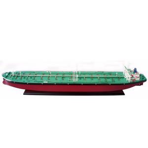SEAWISE GIANT OIL <b>TANKER</b> SHIP MODEL-HANDICRAFT NAVAJO PAINTED WOODEN SHIP for HOME DECORATION & SOUVENIR GIFT - Product Image 2