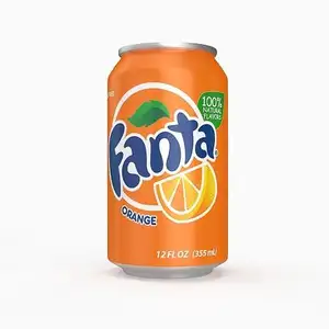 Fanta Can Drink, Dr Pepper & Mtn Dew & Coca Cola Flavoured Soda, 355ml