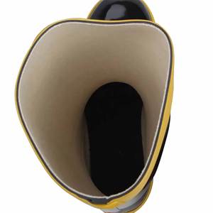 Professionele brandweerlaarzen, waterdicht, veiligheidsschoenen van rubber met stalen neus, hoge laarzen, lente zomer herfst - Product Image 6