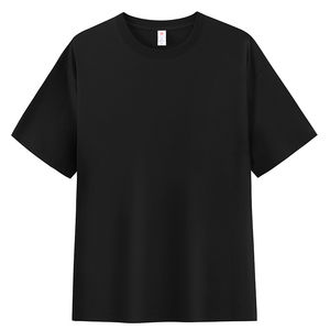 Poids lourd 340G haute qualité O cou t-shirts surdimensionné goutte épaule O-décolleté à manches courtes hommes O cou t-shirts - Product Image 1