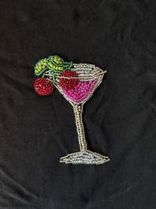 Porte-clés chic en perles à carreaux roses et blancs avec lettre S, fait main, broderie de perles de rocaille, anneau en métal doré, breloque de sac, initiale, boutique - Product Image 3