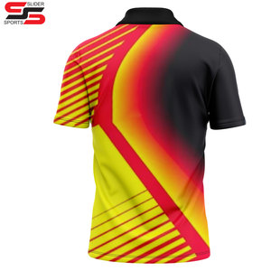 Chemises à Impression par Sublimation Totale Polo Personnalisé Sublimé Vêtements de Sport Polos pour Hommes - Product Image 6
