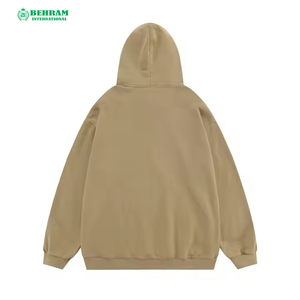 Unisex High Quality Cotton Thick Heavy French <b>Terry</b> Pullover Hoodies Drop Shoulder Regular Fit Cropped Breathable Quick Dry - Product Image 1