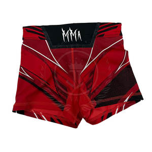 Pantalones Cortos de MMA para Hombre, de Poliéster y Elastano, Ajuste Holgado, Logotipo Frontal, Colores Personalizados, Alta Calidad, Ligeros y Transpirables - Product Image 1