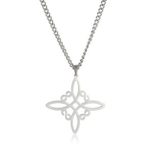 Halus 18K emas segitiga simpul <span class=keywords><strong>Celtic</strong></span> liontin kalung religius tak berujung simpul <span class=keywords><strong>Celtic</strong></span> simbol perhiasan untuk pria wanita - Product Image 3