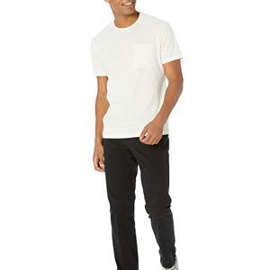 Camiseta de hombre OEM apoyada nueva moda 100% algodón ropa de calle para hombre proveedor exclusivo de diseño de timbre tela tejida - Product Image 2