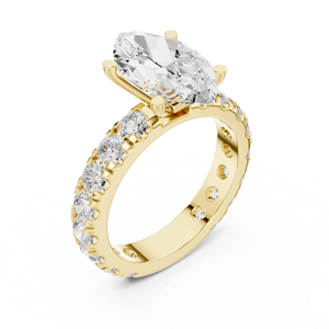 10K Crystal Butterfly <b>Ring</b> <b>Adjustable</b> <b>Size</b> - Product Image 6