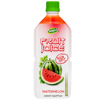 Internationale Standaard Fabrieksgeproduceerde Watermeloen Sap 1000ml PET Fles NFC Niet-geconcentreerd Echt Fruitsap HALAL Gecertificeerd