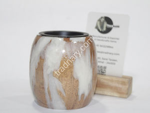 Dernier brûleur traditionnel en bois de Mubkhar Bukhoor brûleur d'encens à usage intérieur pour Ramadan Eid Tradnary Exim Pvt Ltd - Product Image 5