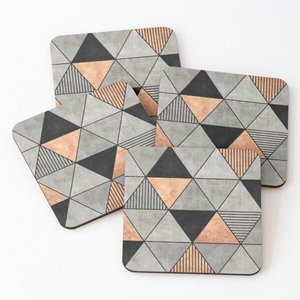 Plateau de dessous de verre en liège dégradé à sublimation brillante durable Prix attractif sur de nouveaux tapis et coussinets au design personnalisé - Product Image 4
