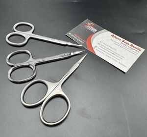 กรรไกรตัดหนังกำพร้าสแตนเลสใบมีดโค้งอุปกรณ์ทำเล็บ - Product Image 4