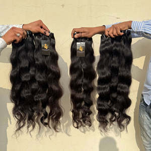 Extensiones de cabello humano con extensiones de cabello natural indio de alta calidad al por mayor - Product Image 1