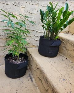 Sacs de culture en tissu robustes de 1 gallon avec poignées en ruban, pots en tissu aérés pour plantes - Product Image 3