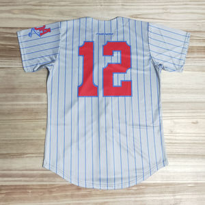 Maillot de baseball de haute qualité vêtements de sport 100% polyester matériel Quickdry personnalisé Logo impression vêtements de baseball - Product Image 6