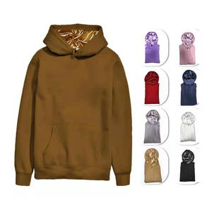 Sweat à capuche respirant en polyester/coton pour homme, coupe classique, avec logo personnalisé, en polaire épaisse et chaude, idéal pour l'hiver – Meilleure vente - Product Image 1