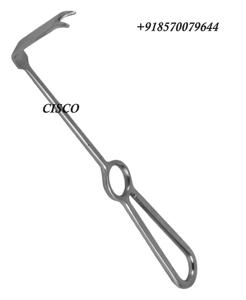 Obwegeser Forceps dentaire manuel en acier inoxydable, rétracteur de ramus fourchu, instruments chirurgicaux CISCO CISCO-670 - Product Image 4