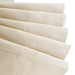 Tissu en coton non blanchi en gros de haute qualité le plus vendu 2023 nouveau ODM uni respectueux de l'environnement 100% - Product Image 5