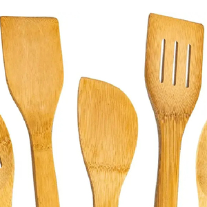 Utensilios de cocina de madera de nuevo diseño, venta al por mayor, espátula de madera para utensilios de cocina, juego de utensilios decorativos, compra de la India - Product Image 3