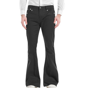 Pantalones de Hombre con Diseño Moderno, Pantalones de Hombre con Corte Acampanado al Mejor Precio, Pantalones de Hombre con Corte Acampanado Ligeros para Adultos - Product Image 1