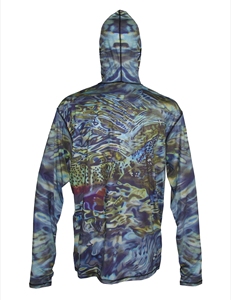 Sudadera CON CAPUCHA DE PESCA UPF Sun Shield para hombre, jersey de manga larga que absorbe la humedad, estilo perfecto para deportes de pesca de agua dulce - Product Image 2