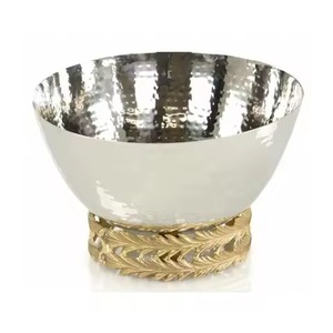 Bol de service en métal pour la maison et les restaurants d'hôtels pour les accessoires de cuisine - Product Image 3