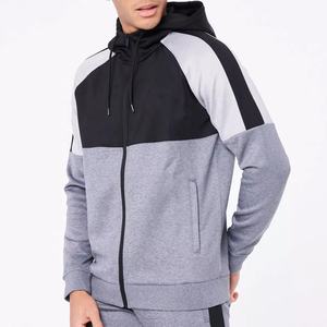 Nueva Llegada, Sudadera con Capucha Esencial para Hombre, Venta al por Mayor, Talla Grande, 100% Poliéster, Felpa, Sudadera con Capucha y Cremallera para Hombre, Lisa, con Cierre, OEM/ODM - Product Image 2